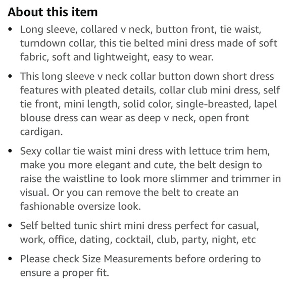 Lyaner Fuchsia Button Down Mini Shirt Dress with Belt - Picture 11 of 12